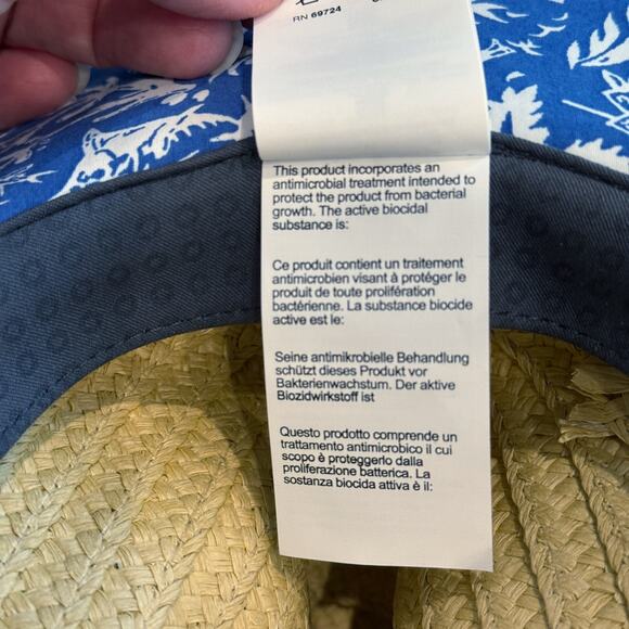 Columbia PFG Hat Cowboy Straw S/M Wide Brim Sun Protection Fishing Outdoors NWT - Picture 8 of 12